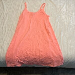 Pink cotton dress Target